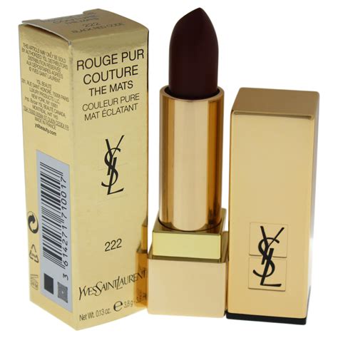 ysl slim 222 dark red|ysl beauty pur.